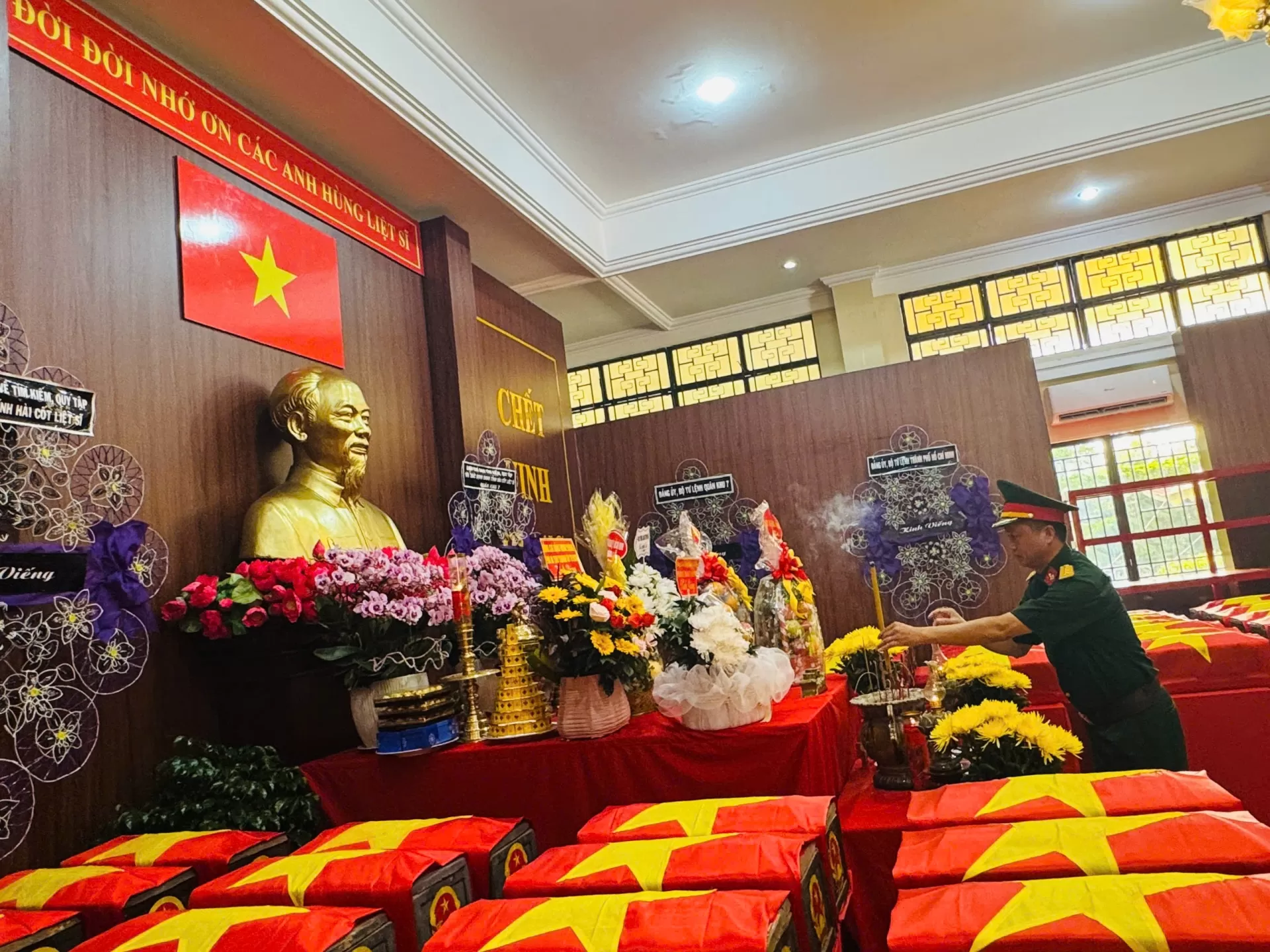 Nhà Máy Z756 Tổ Chức Chuỗi Hoạt Động Thiết Thực Tri Ân Các Anh Hùng Liệt Sĩ