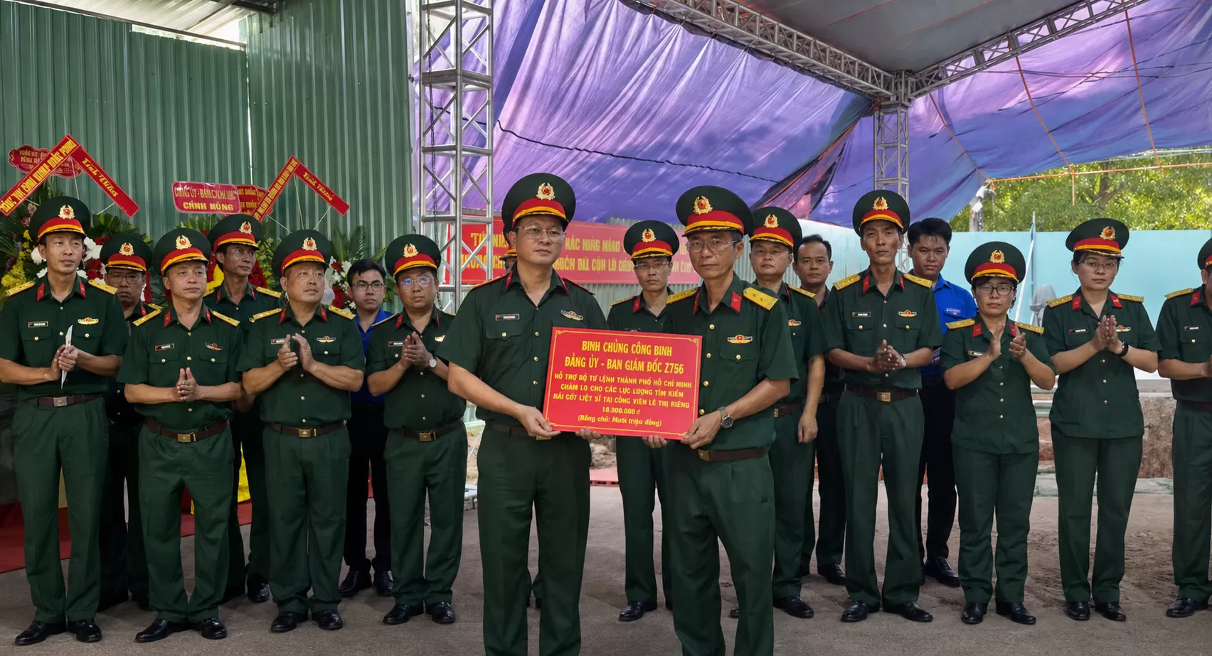 Nhà Máy Z756 Tổ Chức Chuỗi Hoạt Động Thiết Thực Tri Ân Các Anh Hùng Liệt Sĩ