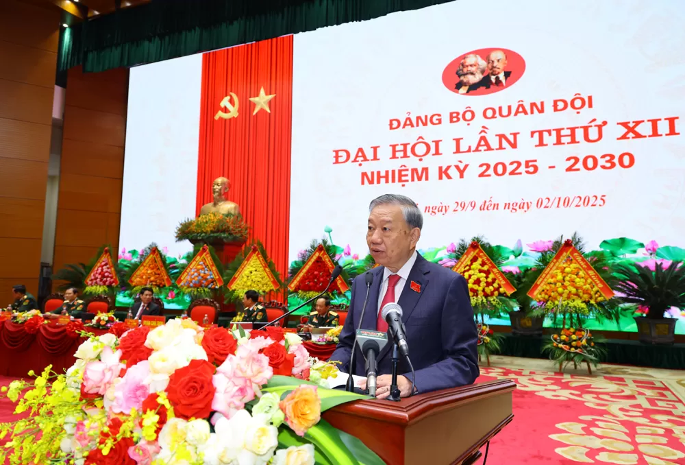 Đại hội đại biểu Đảng bộ Quân đội lần thứ XII, nhiệm kỳ 2025 - 2030