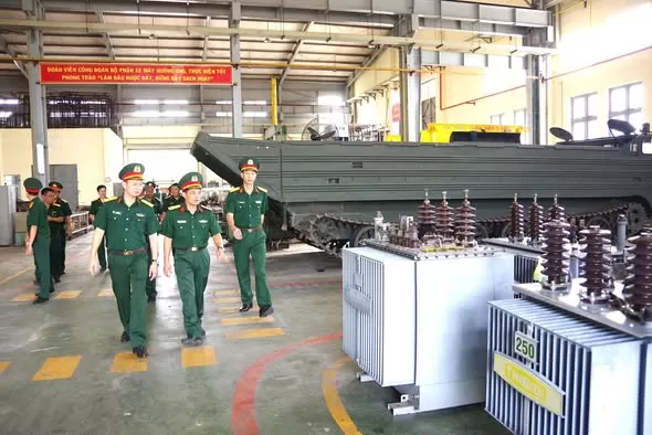 BCCB KIỂM TRA THỰC HIỆN CHÍNH QUY CÔNG TÁC HẬU CẦN - KỸ THUẬT VÀ AN TOÀN VỆ SINH LAO ĐỘNG, PHÒNG CHỐNG CHÁY NỔ NĂM 2025 ĐỐI VỚI NHÀ MÁY Z756.