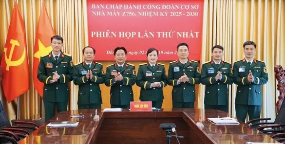 ĐẠI HỘI CÔNG ĐOÀN CƠ SỞ NHÀ MÁY Z756 NHIỆM KỲ 2025-2030