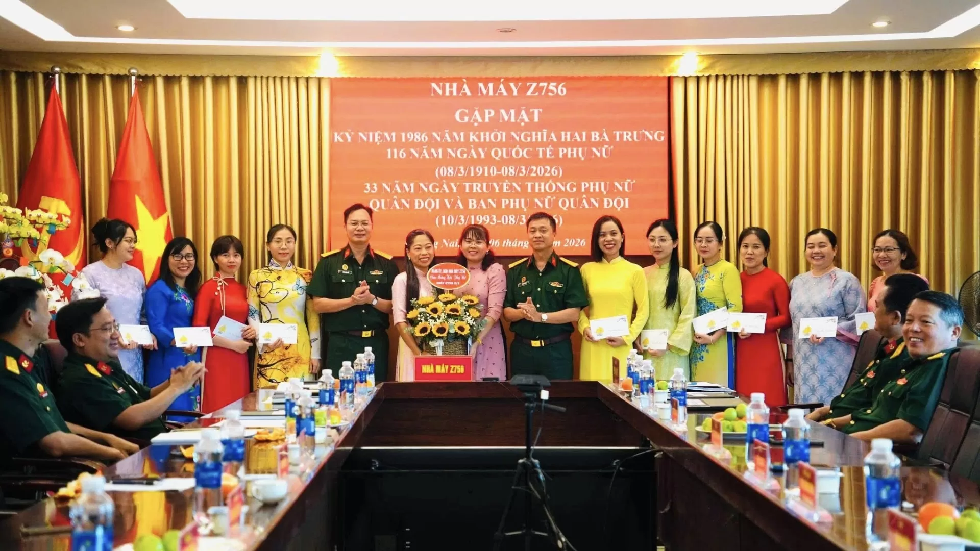 GẶP MẶT KỶ NIỆM 116 NĂM NGÀY QUỐC TẾ PHỤ NỮ 08/3