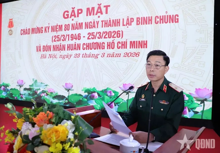 BINH CHỦNG CÔNG BINH GẶP MẶT KỶ NIỆM 80 NĂM NGÀY TRUYỀN THỐNG KHU VỰC PHÍA BẮC