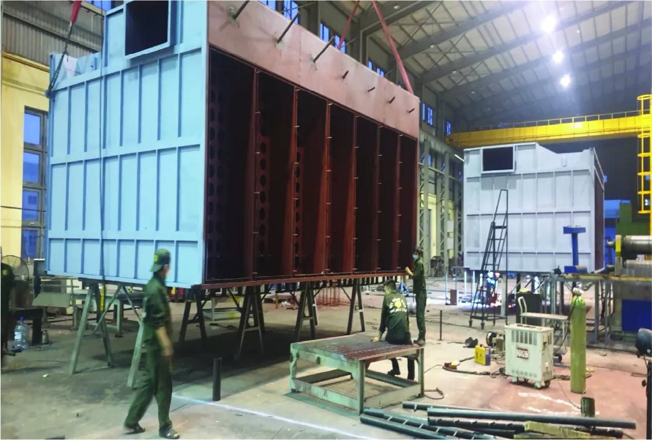 SẢN XUẤT HỆ THỐNG SILO LỌC BỤI TÚI - CÔNG TY CP NỒI HƠI VIỆT NAM