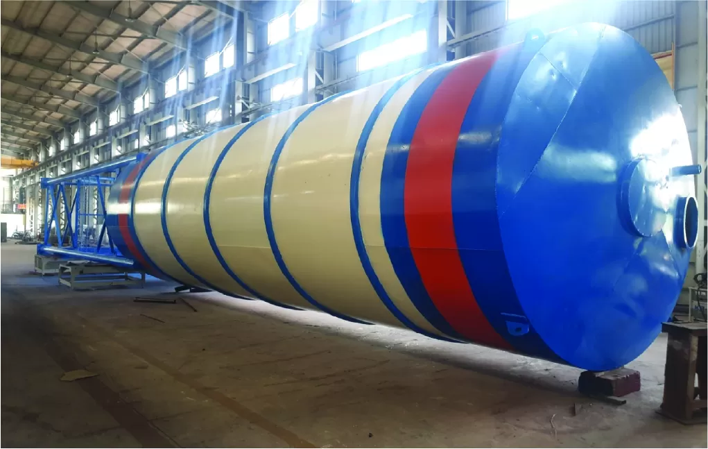 SẢN XUẤT SILO CHỨA XI MĂNG 120 MÉT KHỐI - CÔNG TY CP CÔNG NGHỆ CAO
