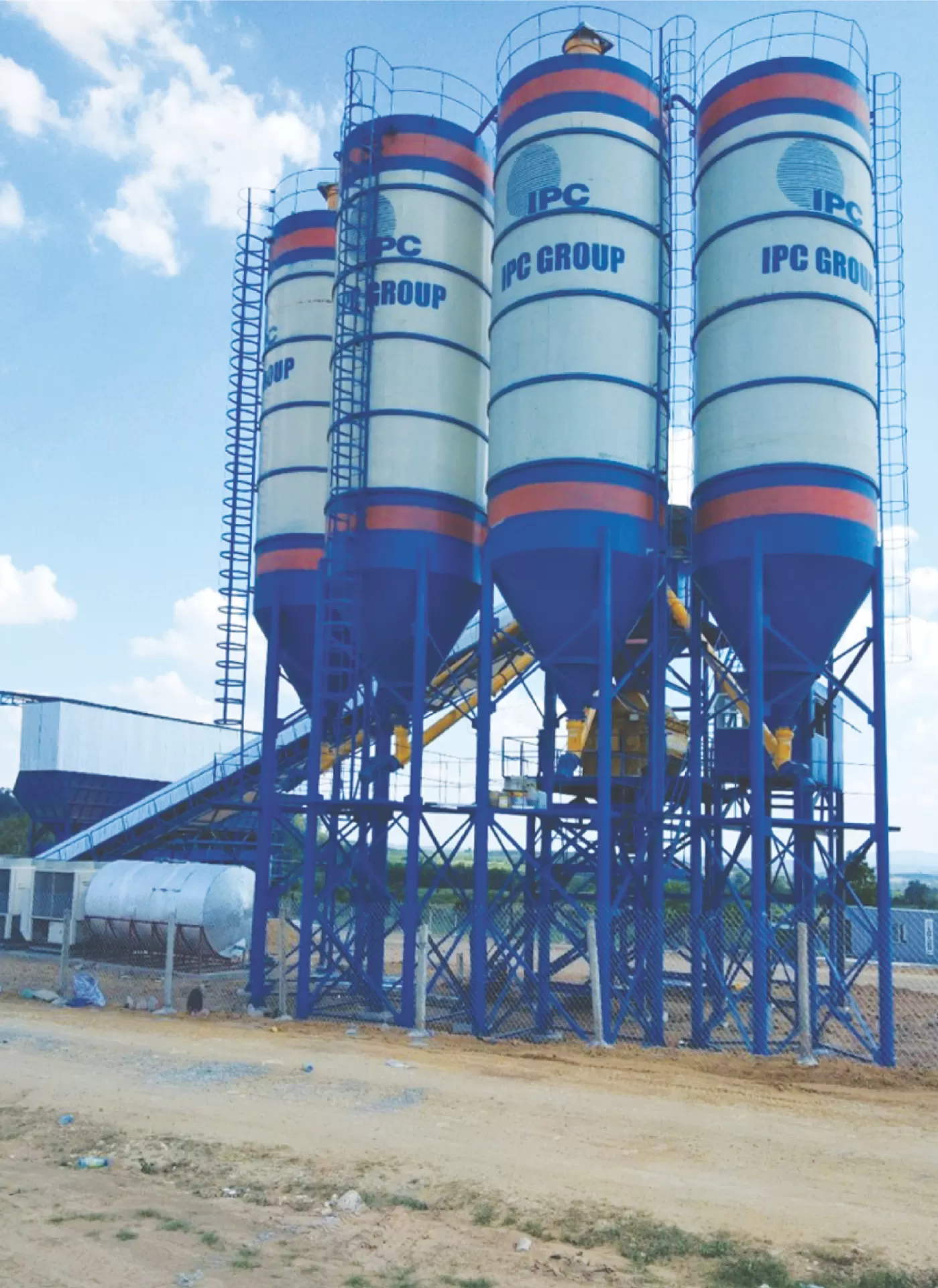 SẢN XUẤT SILO CHỨA XI MĂNG 120 MÉT KHỐI - CÔNG TY CP CÔNG NGHỆ CAO