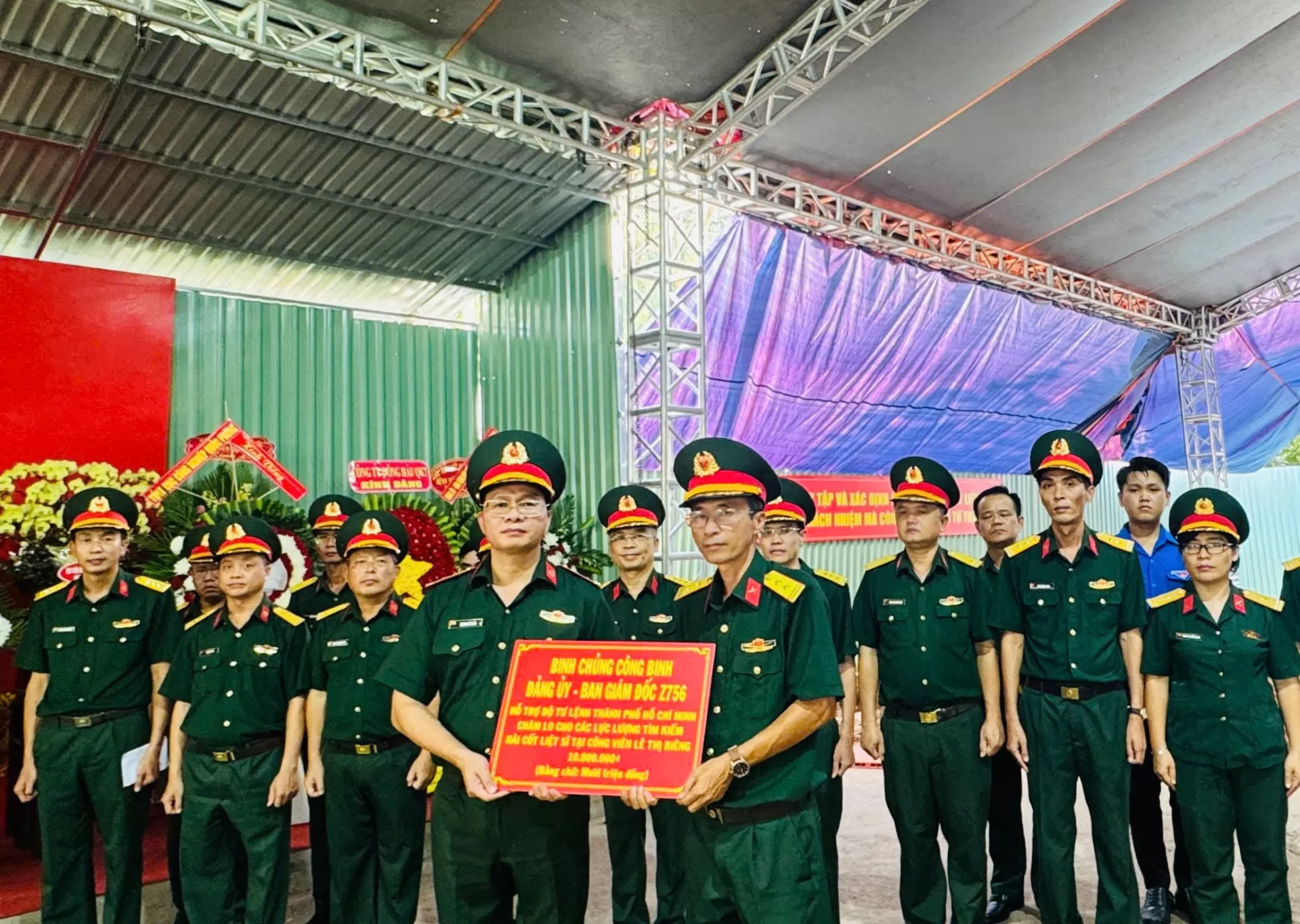 Nhà Máy Z756 Tổ Chức Chuỗi Hoạt Động Thiết Thực Tri Ân Các Anh Hùng Liệt Sĩ